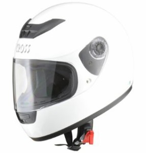 LEAD リード工業 CROSS CR-715 フルフェイスヘルメット ホワイト  | フルフェイス ヘルメット ヘルメ かっこいい バイク おしゃれ 原付 