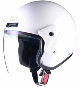LEAD リード工業 CROSS CR-720 ジェットヘルメット ホワイト  | ジェット ヘルメット ヘルメ バイク 原付 メンズ レディース シールド 交