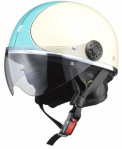 LEAD リード工業 O-ONE ハーフヘルメット IV/BL  | バイク ハーフ ヘルメット ヘルメ レディース 原付 かっこいい かわいい おしゃれ ラ