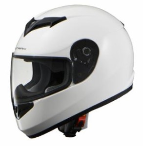 LEAD リード工業 STRAX SF-12 フルフェイスヘルメット ホワイト Lサイズ | フルフェイス ヘルメット ヘルメ かっこいい バイク おしゃれ 