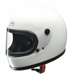 LEAD リード工業 RX-200R リバイバル フルフェイスヘルメット ホワイト | フルフェイス ヘルメット ヘルメ かっこいい バイク おしゃれ 