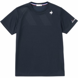 le coq sportif ルコック ソレイユ ゲームシャツ ネイビー O QTMVJA90 NV | スポーツ スポーツ用品 メンズ 男性 テニスウェア トップス 