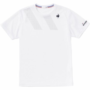 le coq sportif ルコック ソレイユ ゲームシャツ ホワイト L QTMVJA90 WH | スポーツ スポーツ用品 メンズ 男性 テニスウェア トップス 