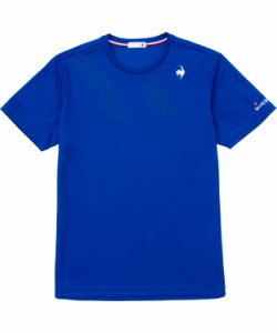 le coq sportif ルコック ソレイユ ゲームシャツ ブルー L QTMVJA90 BL | 衣類 服 ウエア トップス シャツ 半袖 ショートスリーブ 吸汗 