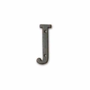 ポッシュリビング アイアンアルファベット J 62382 | 壁飾り 表札 プレート オブジェ ディスプレイ インテリア 小物 ナチュラル カッコい