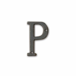 ポッシュリビング アイアンアルファベット P 62388 | 壁飾り 表札 プレート オブジェ ディスプレイ インテリア 小物 ナチュラル カッコい