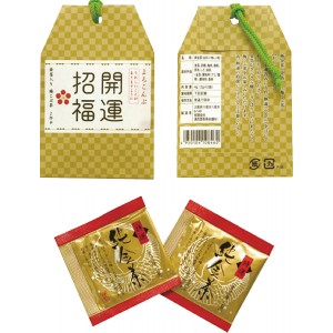 開運招福梅昆布茶 金箔入 ことわざカード入 | 0755095 飲料 飲料品 飲み物 日本茶 梅昆布茶 昆布茶 開運 金箔 ことわざ ことわざカード 