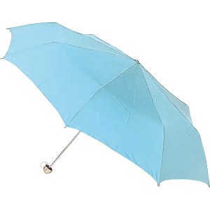 アルミ軽量 ３段折り畳み傘 ライトブルー 90240023 | 24-0594-020折り畳み傘 雨具 傘 折りたたみ 軽い 軽量 折れにくい 持ち運び 通り雨 