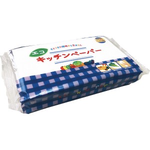 エコキッチンペーパー ５０枚 KPE-011 | 24-0656-050キッチンペーパー 台拭き ふきん 洗い物 テーブルダスター 消耗品 台所用品 キッチン