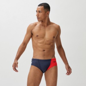 speedo スピード FUN PIECE T-S BOX NV*RD Oサイズ ST42303 NR | スポーツ 運動 スポーツ用品 水着 スイムウェア ビキニ ボックス メンズ