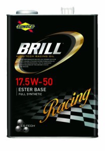 SUNOCO スノコ エンジンオイル BRILL ブリル 17.5W-50 20L缶 | 17.5W50 20L 20リットル ペール缶 オイル 交換 人気 オイル缶 油 エンジン