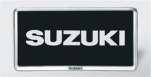 SUZUKI スズキ 純正 EVERY エブリイ ナンバープレートリム クロームメッキ (2016.12〜仕様変更) 9911D-63R00-0PG | ナンバーフレーム ナ