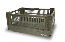 TRI Folding Container  Bask LARGE OLIVE  SLW164 | 収納ボックス コンテナボックス 折りたたみ 収納ケース 小物入れ 収納BOX コンパク