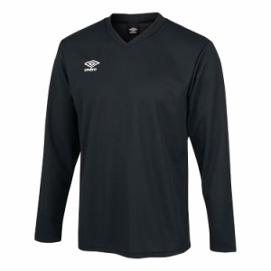 umbro アンブロ ジュニア 長袖ゲームシャツ ブラック 130 UAS6307JL BLK | スポーツ スポーツ用品 運動 服 衣類 ウエア トップス 長袖 吸