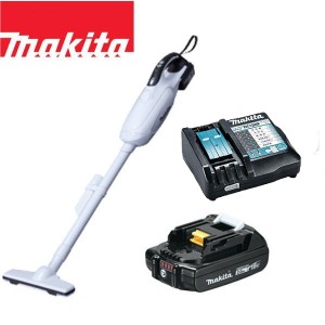 当店だけ！バッテリー充電器も1年保証! マキタ コードレス 掃除機 CL181FDZW 18V カプセル式 純正 軽量バッテリー セット オリジナルCL18