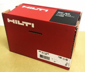 HILTI ヒルティ GX3用 ガスピン X-P 17 G3 MX (900本) 鋲打 ガス缶 GC40 付属