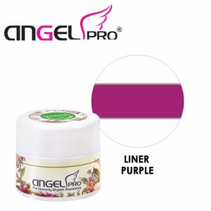 ジェルネイル カラージェル ANGEL PRO ポットジェリー LINER PURPLE 4g