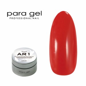 ジェルネイル セルフ カラージェル パラジェル ｐａｒａ ｇｅｌ アートカラージェル AM25 ブラッドオレンジ