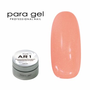 ジェルネイル セルフ カラージェル パラジェル ｐａｒａ ｇｅｌ アートカラージェル AS3 オレンジシャーベット