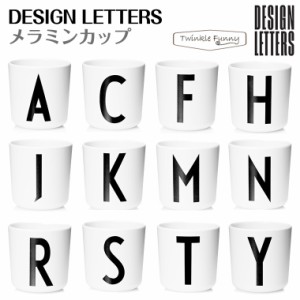 デザインレターズ メラミンカップ DESIGN LETTERS