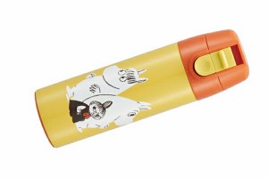 スケ524837 【ムーミン】【Moomin】ロック付きワンプッシュプチステンレスマグボトル【ムーミンカラー】【ミイ】【リトルミイ】【アニメ