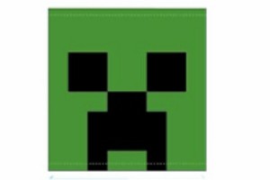 ケイMCT-TS-CP 【Minecraft】【マインクラフト】タオル【S】【クリーパー】【マイクラ】【ブロック】【ゲーム】【ビデオゲーム】【たおる