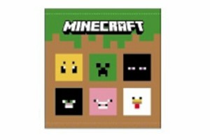 ケイMCT-TS-SG 【Minecraft】【マインクラフト】タオル【S】【集合】【マイクラ】【ブロック】【ゲーム】【ビデオゲーム】【たおる】【ハ