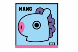 マル5785001400  【BT21】【LINE FRIENDS】【ラインフレンズ】ミニタオル【フェイス】【MANG】【マン】【アイドル】【韓国】【ライン】【