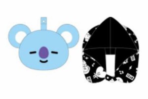 マル5785011800  【BT21】【LINE FRIENDS】【ラインフレンズ】フード付きネックピロー【KOYA】【コヤ】【アイドル】【韓国】【ライン】【