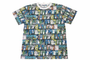 スモMM2280 【ムーミン】【Moomin】クールＴシャツ【L】【コミック】【パターン】【ミイ】【リトルミイ】【アニメ】【絵本】【キャラクタ