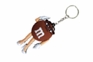 レオ MM 5 【アメリカン雑貨】【M&M'S】ラバーキーチェーン【MM 5】【エムアンドエムズ】【アメキャラ】【キーホルダー】【キーリング】