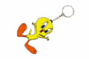 レオ Tweety 【ルーニー・テューンズ】ラバーキーチェーン【Tweety】【トゥイーティー】【ワーナー】【バッグスバニー】【アニメ】【アメ