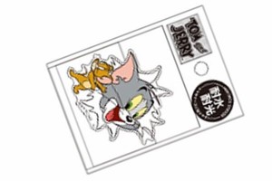 カミ205461  【トムとジェリー】【Tom and Jerry】ミニデコステッカー【トム】【ジェリー】【ワーナー】【アニメ】【ステッカー】【シー