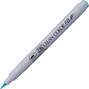 FB-6000T-036  【呉竹 ZIG クリーンカラーFB ライトブルー】カラー筆ペン【筆ペン】【水色】【筆記用具】【シャーペン】【ペン】【筆記具