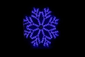 IDC-RLS321  【イルミネーション】結晶イルミネーション【ブルー】【雪】【結晶】【クリスマス】【平面】【壁掛け】【輝き】【電飾】【LE
