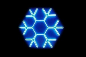 IDC-RLS322  【イルミネーション】結晶イルミネーション【ブルー】【雪】【結晶】【クリスマス】【平面】【壁掛け】【輝き】【電飾】【LE