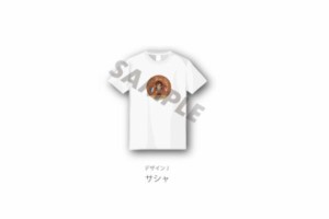 AWSg-0009M-サシャ  【進撃の巨人】Tシャツ【M】【ホワイト】【白】【サシャ】【アニメ】【映画】【ティーシャツ】【トップス】【服】【