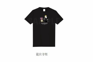 AW rv-0008-BM-03  【東京リベンジャーズ】Tシャツ【M】【ブラック】【黒】【龍宮寺堅】【りゅうぐうじけん】【ドラケン】【どらけん】【