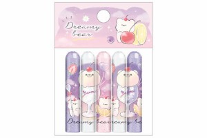 カミ211439 【日本製】【オリジナル】ノーマル鉛筆キャップ【DREAMY BEAR】【動物】【アニマル】【鉛筆カバー】【キャップ】【カバー】【