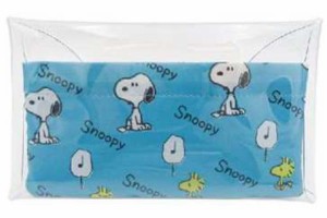 マリSPZ-2524 【送料無料】【スヌーピー】【SNOOPY】インナークリアマルチケースＬ【ブルー】【ピーナッツ】【PEANUTS】【すぬーぴー】【