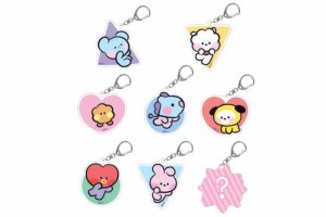 クラ109139 【クジ】【BT21】【LINE FRIENDS】【ラインフレンズ】mininiトレーディングアクリルキーホルダー【アイドル】【韓国】【ライ