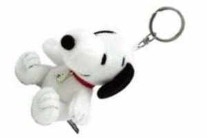 ナカ182333-23  【送料無料】【スヌーピー】【SNOOPY】イニシャルマスコットキーホルダー【A】【座り】【ピーナッツ】【ウッドストック】