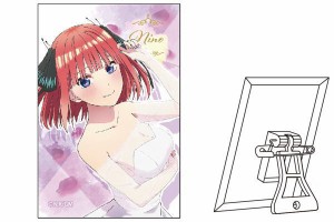 クラ108998  【五等分の花嫁】【ごとうぶんのはなよめ】アート缶バッジ【ウエディング】【中野二乃】【なかのにの】【漫画】【アニメ】【