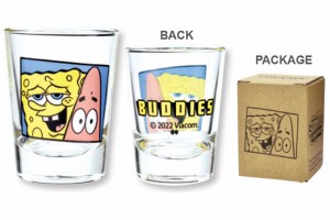 オニSBC-1000 【スポンジボブ】【SpongeBob】ミニグラス【BUDDIES】【Bob】【SpongeBob】【ボブ】 【アニメ】【アメリカ】【USA】【アメ