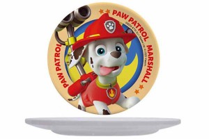 ケイPAW-MMT-MA　【送料無料】【パウ・パトロール】【PAW Patrol】メラミンミニトレイ【マーシャル】【パウパト】【パウ・パトロール ザ