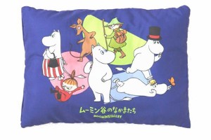 マル1505012900　【ムーミン】【Moomin】ジュニア枕【スタイルブルー】【ミイ】【リトルミイ】【アニメ】【絵本】【キャラクター】【枕】