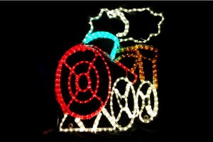 　LED【イルミネーション】【トレイン】【野外】【屋内】【電車】【きれい】【美しい】【光】【綺麗】【クリスマスツリー】【飾り】【エ
