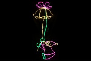 　【LEDイルミネーション】  ベルを鳴らすサンタ【大人気】【クリスマス】【LED】【イルミネーション】【電飾】【Xmas】【クリスマス】【