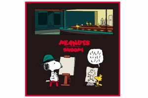 スモSN1652N　【スヌーピー】【SNOOPY】バンダナ【ナイトホークス】【ピーナッツ】【ウッドストック】【すぬーぴー】【キャラクター】【