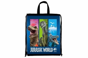 ケイCNP9-JW　【ジュラシック・ワールド】【Jurassic World】ナップサック【恐竜】【ダイナソー】【サウルス】【動物】【アニマル】【映